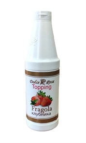 Топпинг "Dolce-Rosa" Клубника (1,0 л/1 кг/1,075 кг) кор. 6 шт. 00003180